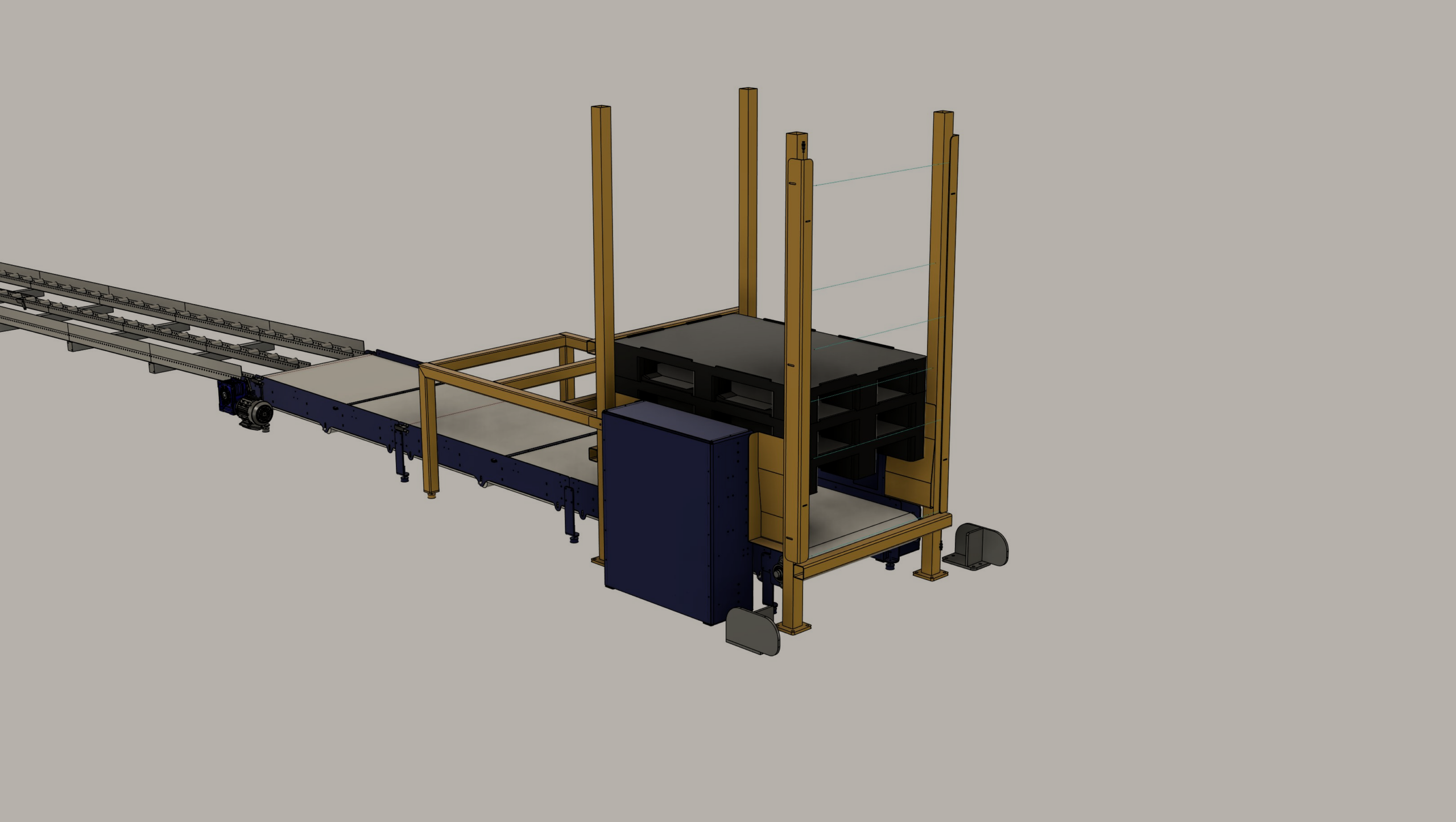 Stohovače a destohovače paliet