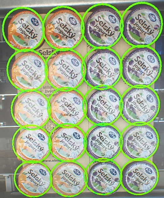 Kamerová kontrola výrobkov